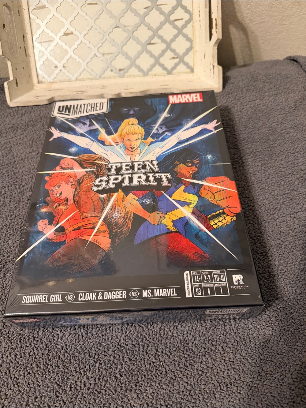 Marvel Unmatched: Teen Spirit Board Game